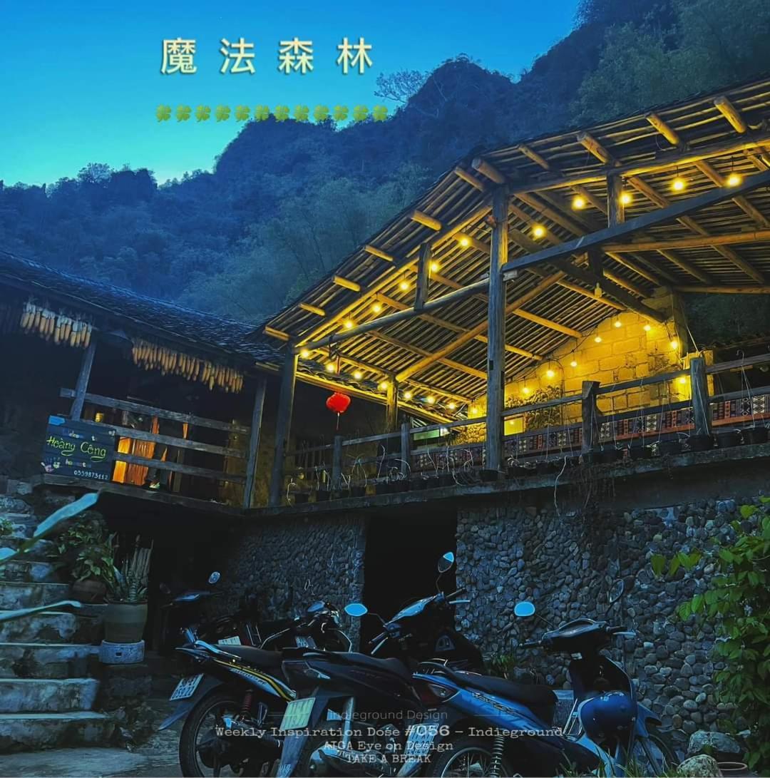 Hoàng Công Bản Giốc Homestay Cao Bang Extérieur photo