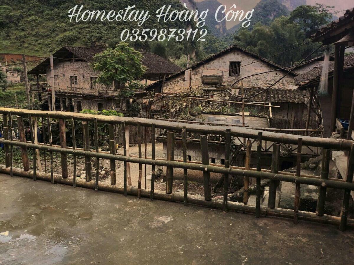 Hoàng Công Bản Giốc Homestay Cao Bang Extérieur photo