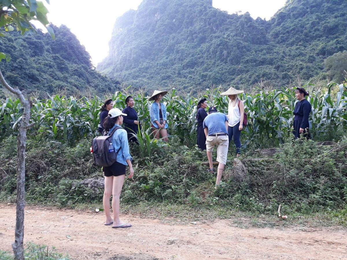 Hoàng Công Bản Giốc Homestay Cao Bang Extérieur photo