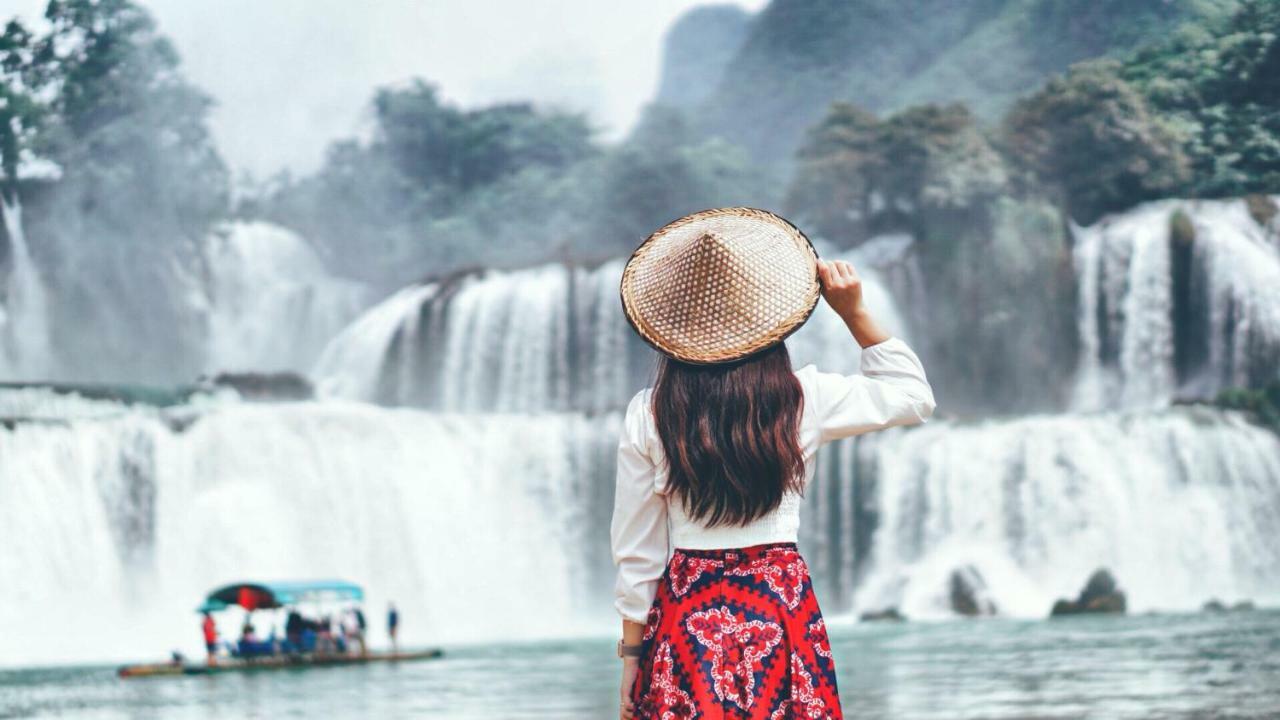Hoàng Công Bản Giốc Homestay Cao Bang Extérieur photo