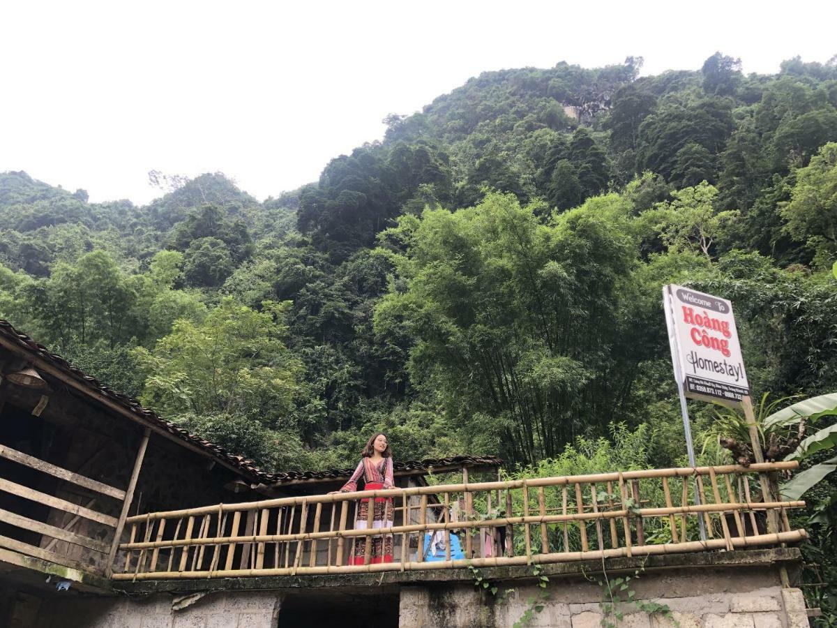 Hoàng Công Bản Giốc Homestay Cao Bang Extérieur photo